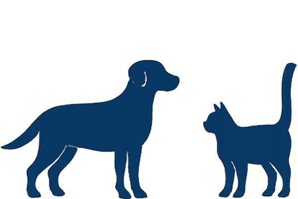 Dog and cat-shaped icon