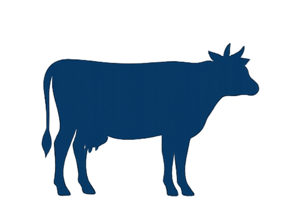 Cow-shaped icon