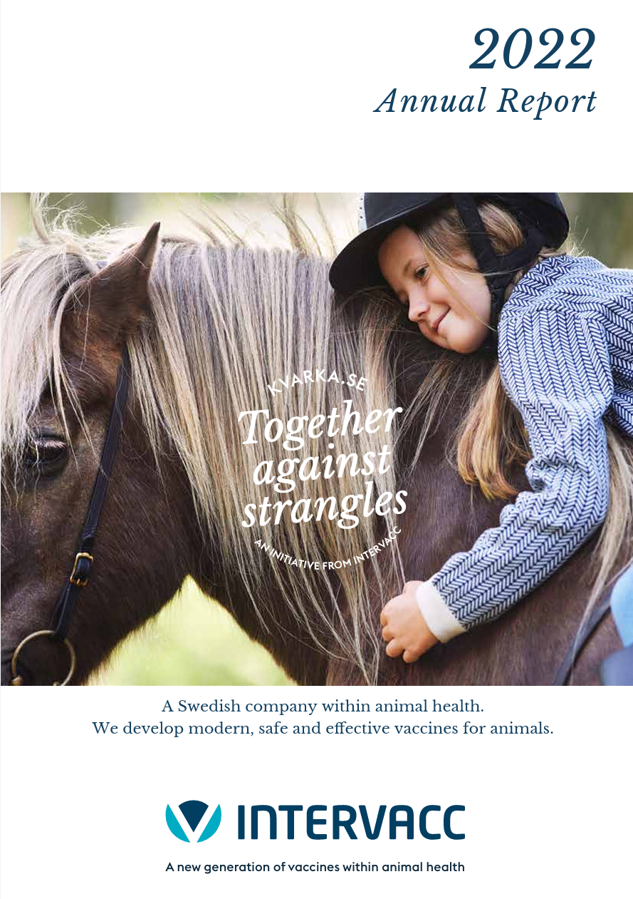 2022 Front page of the 2022 annual report