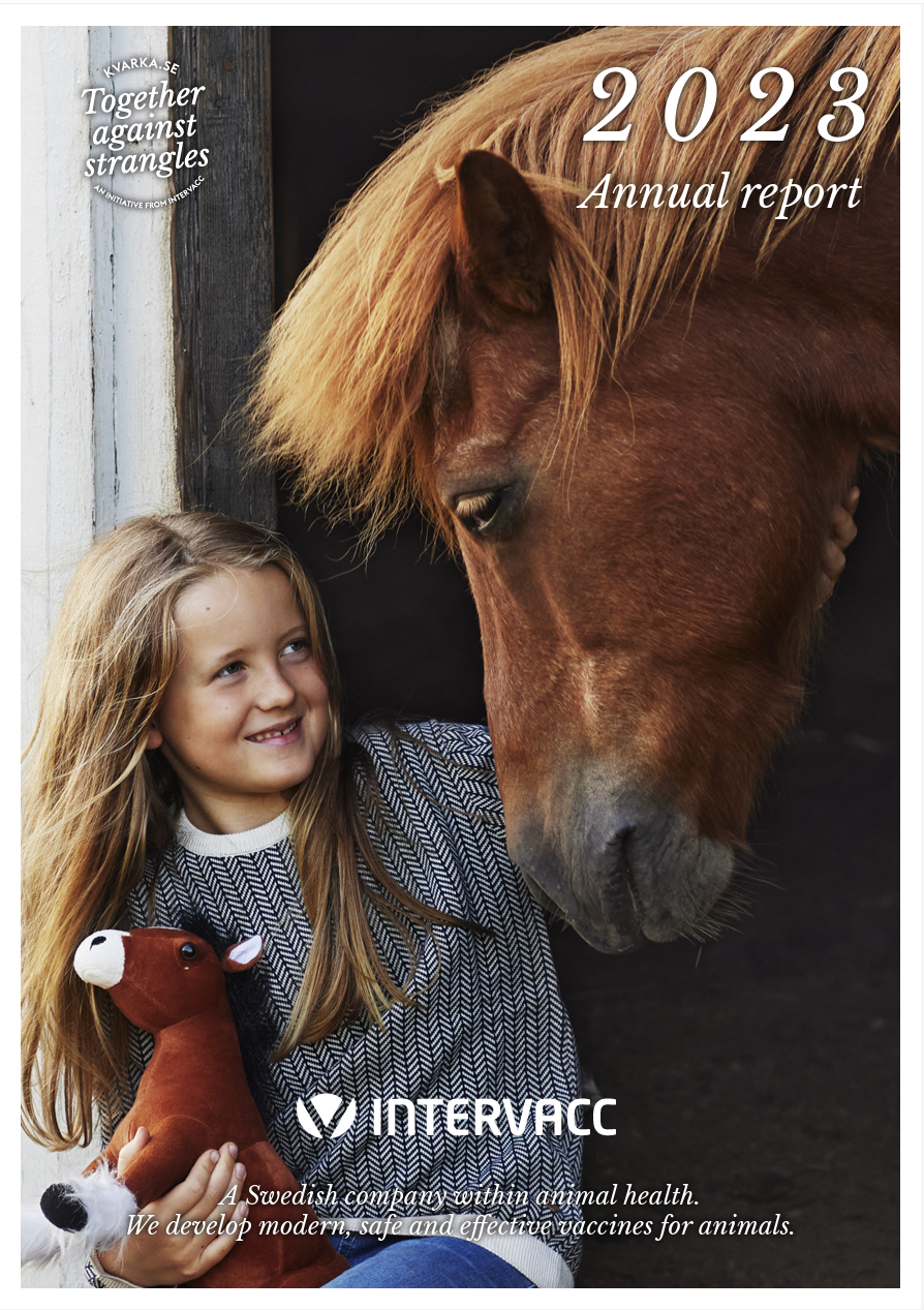 2023 Front page of the 2023 annual report
